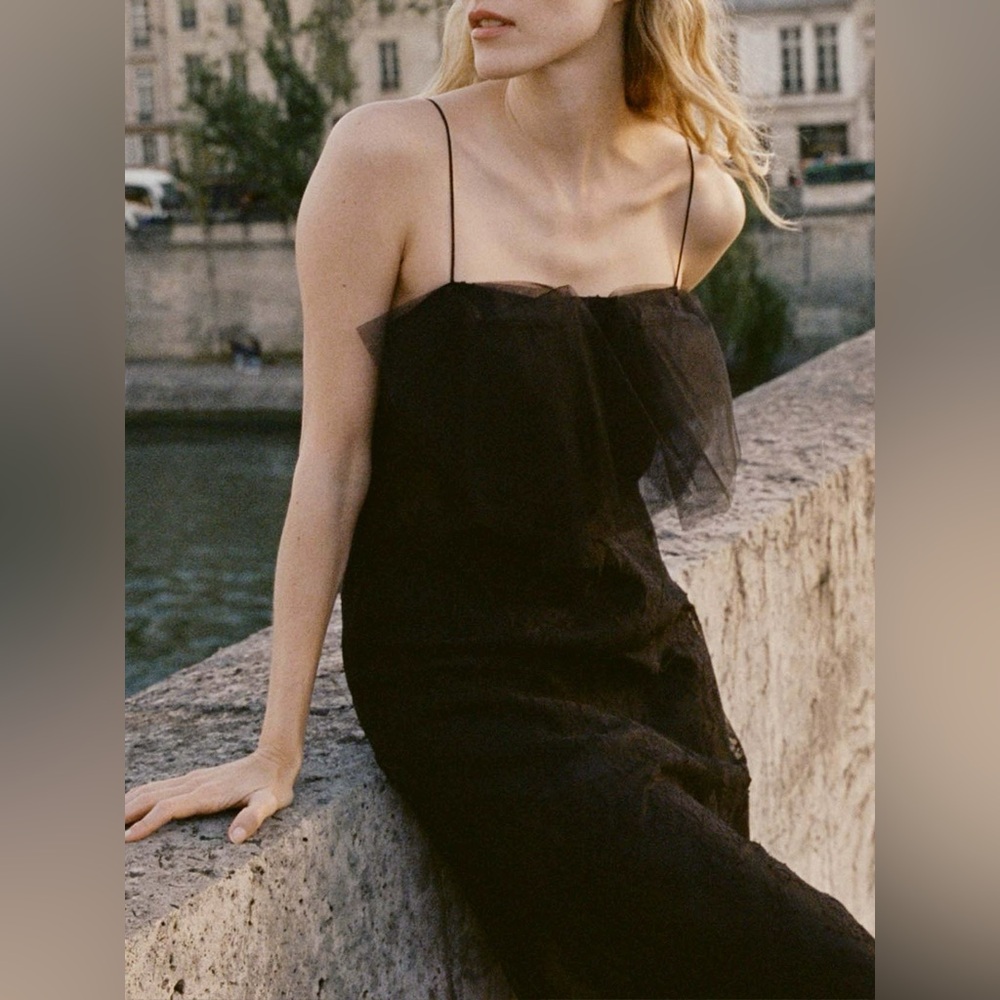 Doen Aurina Dress In Black, brand new, never worn, no flaws. - Picture 3 of 16